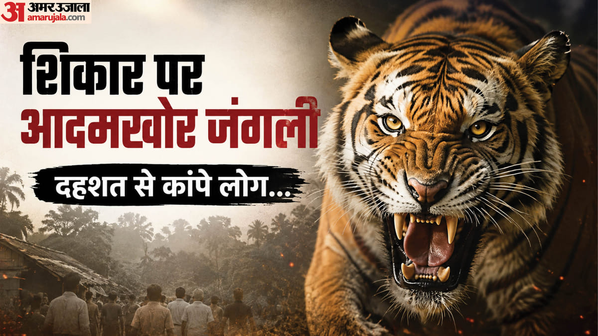 शिकार पर आदमखोर:बाघ ने 32 साल के युवक को बनाया निवाला, जांघों और पेट का मांस खाकर छोड़ा; लाश देख कांप गए लोग – Tiger Mauled Young Man To Death In Bahraich Leaving Body Behind After Devouring Flesh From Thighs And Abdomen
