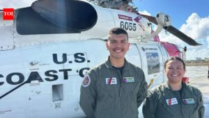 A 24-year-old US Coast Guard swimmer spent two hours in darkness and 6-to-8-foot waves rescuing 16 people from the Pacific off Mexico; 11 others remain missing after the October 16 boat disaster | World News